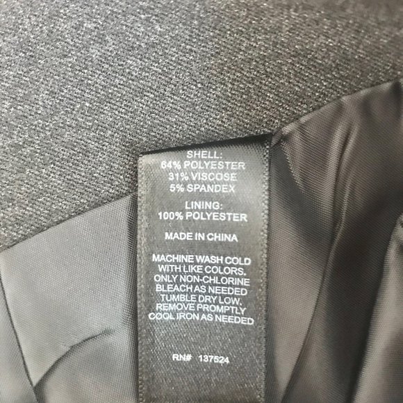 EXPRESS / Dark Gray Pencil Skirt - Picture 6 of 6